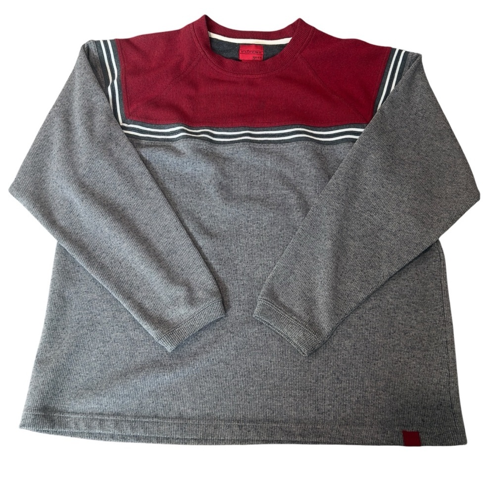 Vintage Extreme Gear Colorblock Sweatshirt - Size‎ L